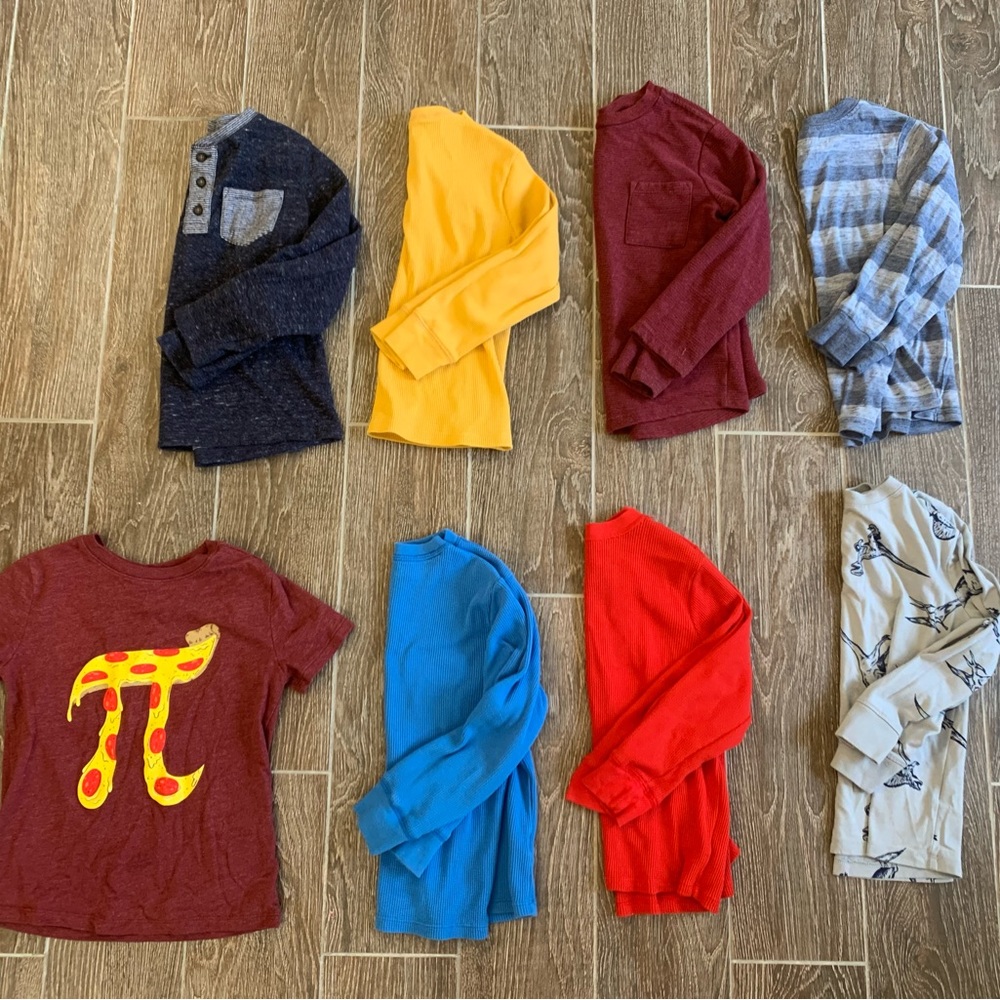 Boys XS shirt and long sleeve shirts